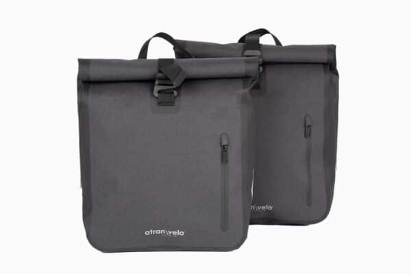 Atran Velo Sidetasker TRAVEL Vandtæt AVS  - Sort - Image 2