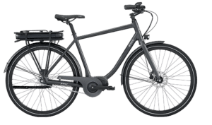 E-Fly Via Herre N7 Centermotor elcykel – Mat Grå