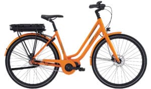 E-Fly Via N7 Centermotor elcykel – Mat Orange