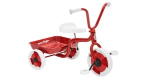 Winther trehjulet cykel med tiplad – Rød