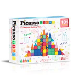 PicassoTiles Magnetic Tiles 101 dele