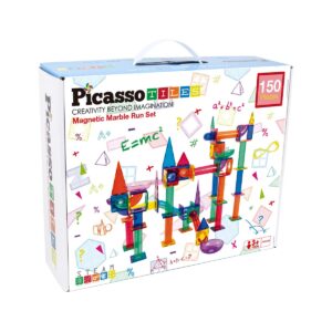 PicassoTiles Marble Run Kuglebane 150 dele