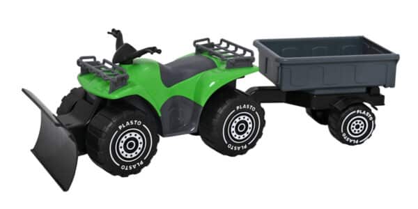 Plasto ATV med vogn