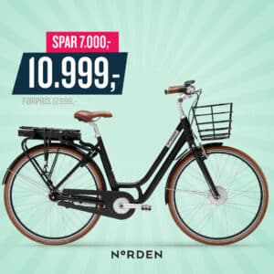 Norden Ellinor Forhjulsmotor – Sort