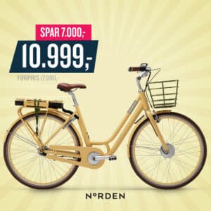 Norden Ellinor Forhjulsmotor – Gul