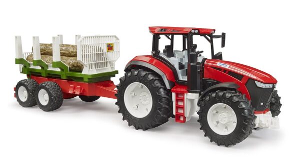 Bruder Roadmax Traktor med Trailer - Image 2