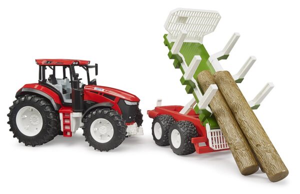 Bruder Roadmax Traktor med Trailer - Image 3