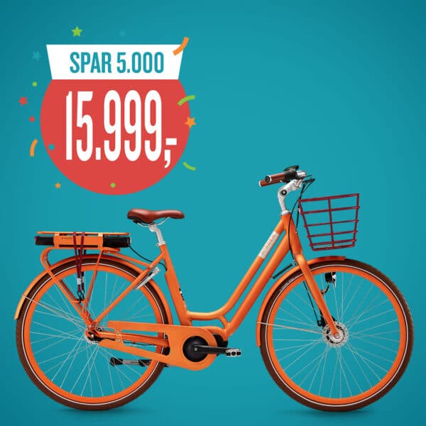 Norden Ellinor Centermotor - Mat Orange