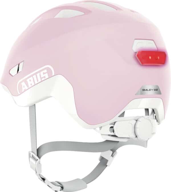 ABUS Smiley 3.0 Ace LED Børnehjelm - Pure Rose - Image 2