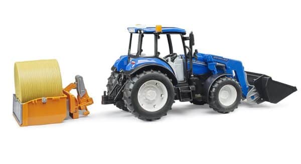 Bruder New Holland T5.120 med skovl og frontlæsser - Image 3