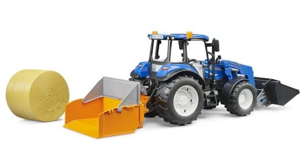 Bruder New Holland T5.120 med skovl og frontlæsser - Image 4