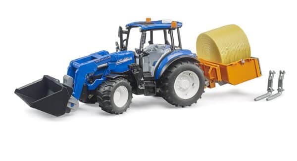 Bruder New Holland T5.120 med skovl og frontlæsser - Image 5
