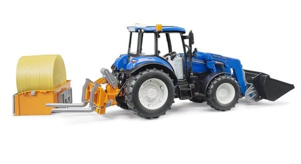 Bruder New Holland T5.120 med skovl og frontlæsser - Image 2