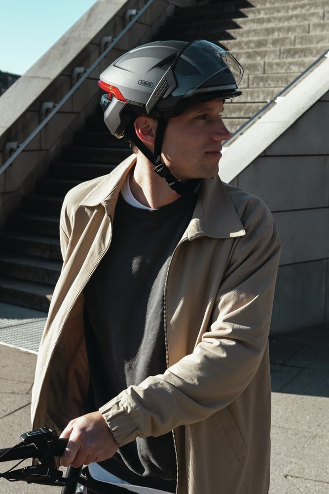 ABUS Hyp-E Visir til cykelhjelm - Clear - Image 3