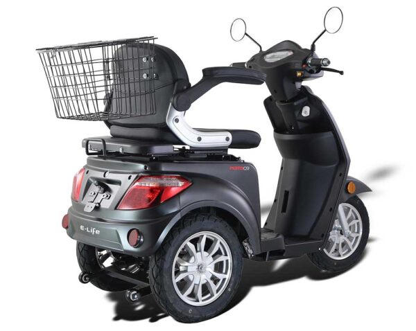 MotoCR e-Life el-knallert - Mat Sort - Image 2