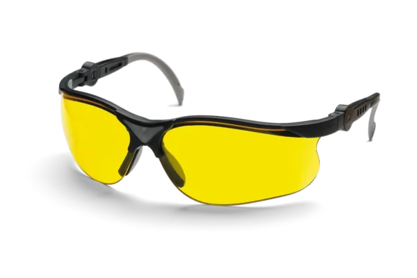 Yellow X Brille