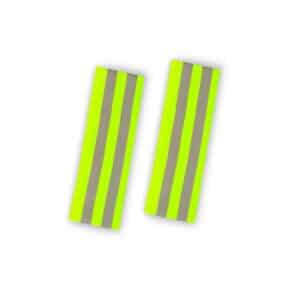 BikePartner Refleksbånd Med Velcro – Gul