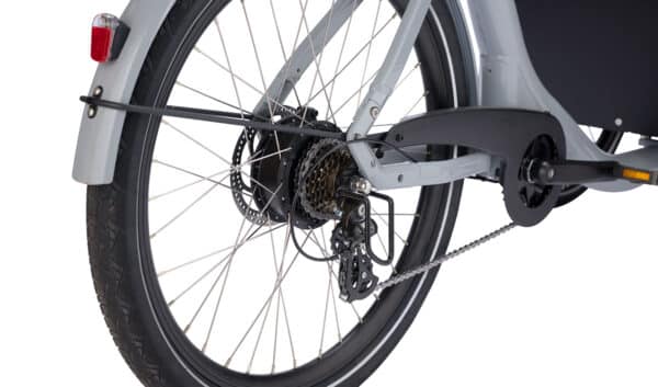 E-Fly Cargo RD / Baghjulsmotor - Steel Grey - Image 8