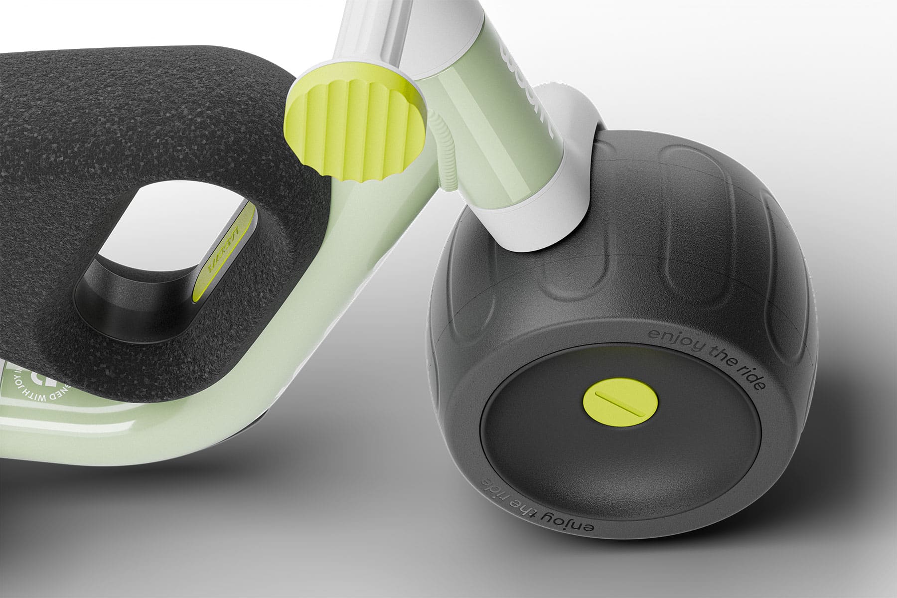 Woom WOW løbecykel - Soft Sprout - Image 4