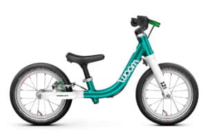 WOOM GO 1 løbecykel – Metallic Turquoise