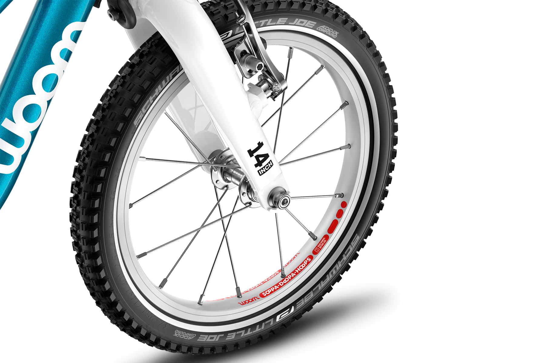 WOOM GO 2 cykel - Metallic Blå - Image 8