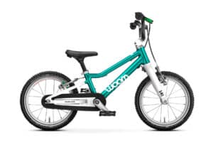 WOOM GO 2 cykel – Metallic Turquoise