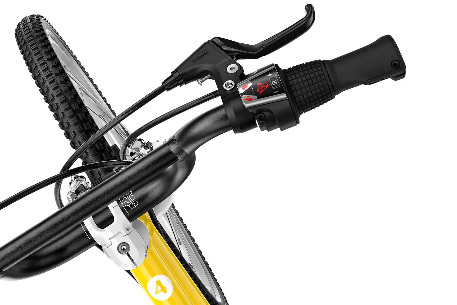 Woom GO 4 - Vibrant Yellow - Image 8