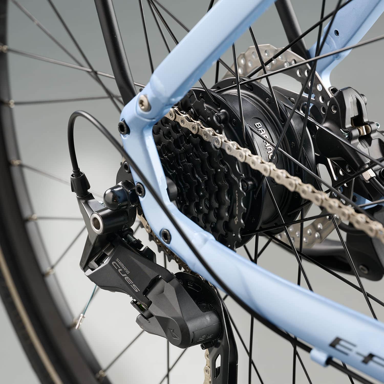 E-Fly Titan Herre - Frost Blue Metallic - Image 3