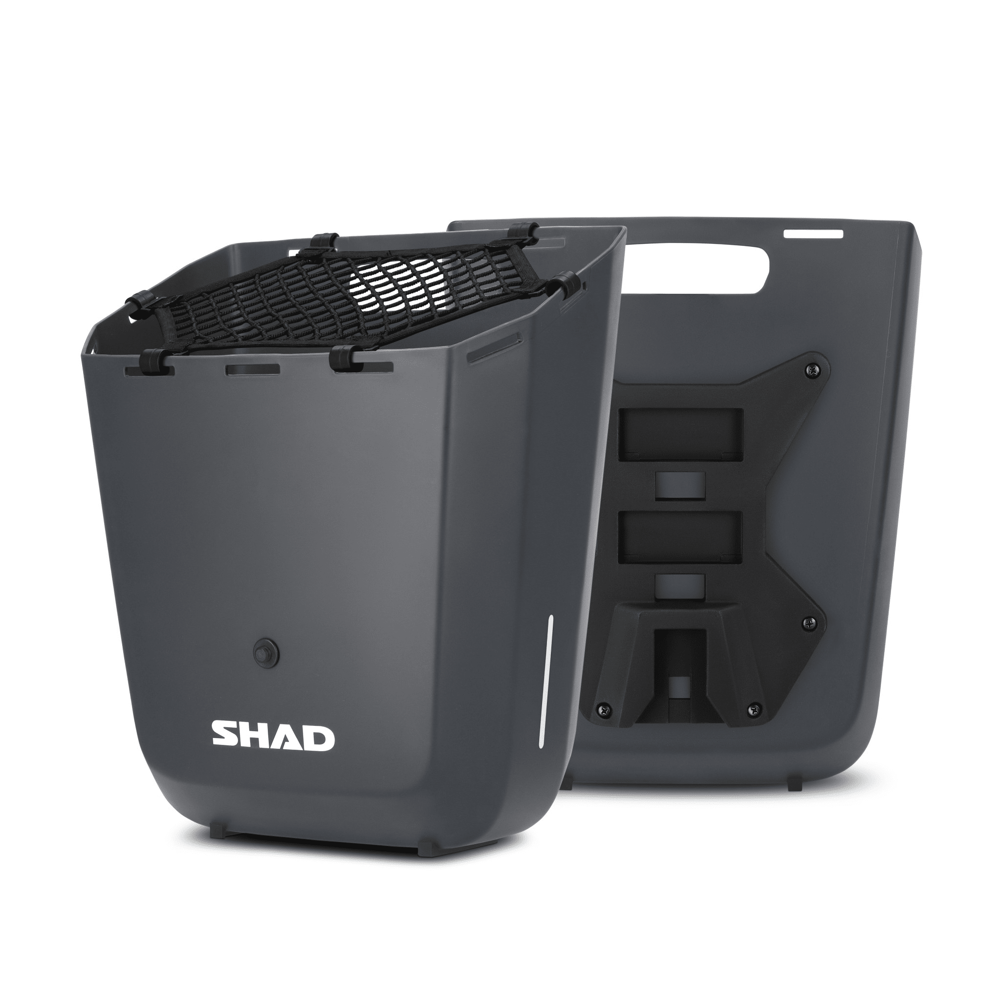 Shad Daily Bike Box Klickfix styradapter - Grå
