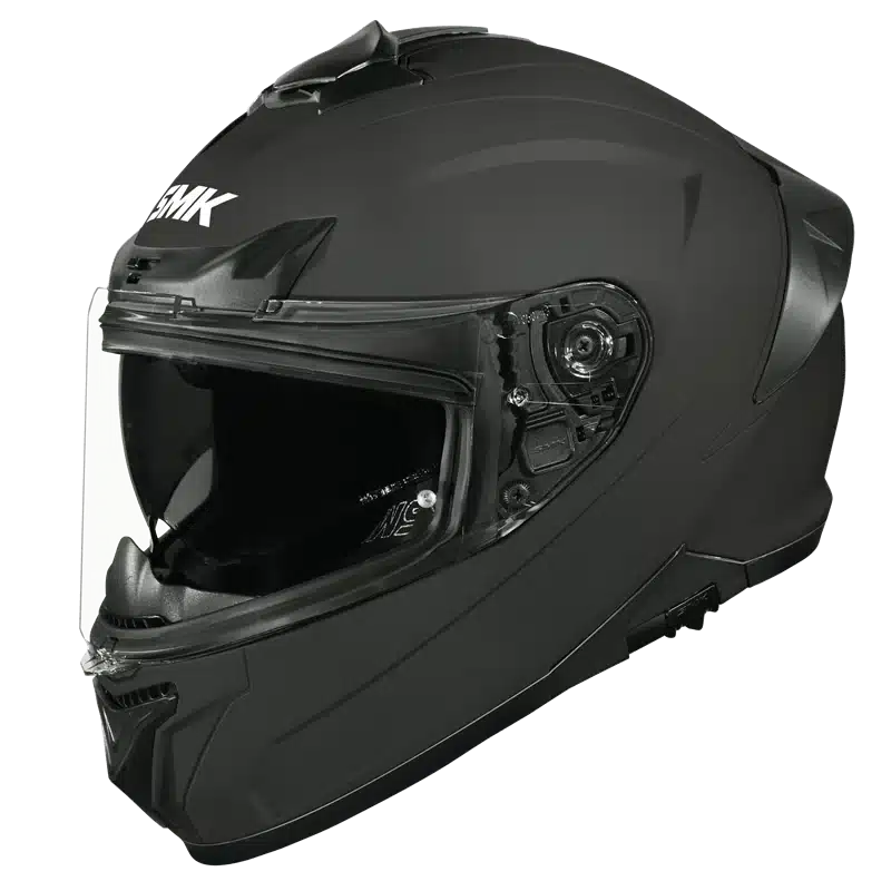 SMK Typhoon scooterhjelm - Sort